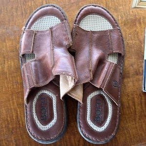 Born Men’s Leather Sandals 13M
